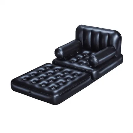 Bestway Black Inflatable Armchair with 4 Positions