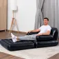 Bestway Black Inflatable Armchair with 4 Positions