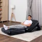 Bestway Black Inflatable Armchair with 4 Positions