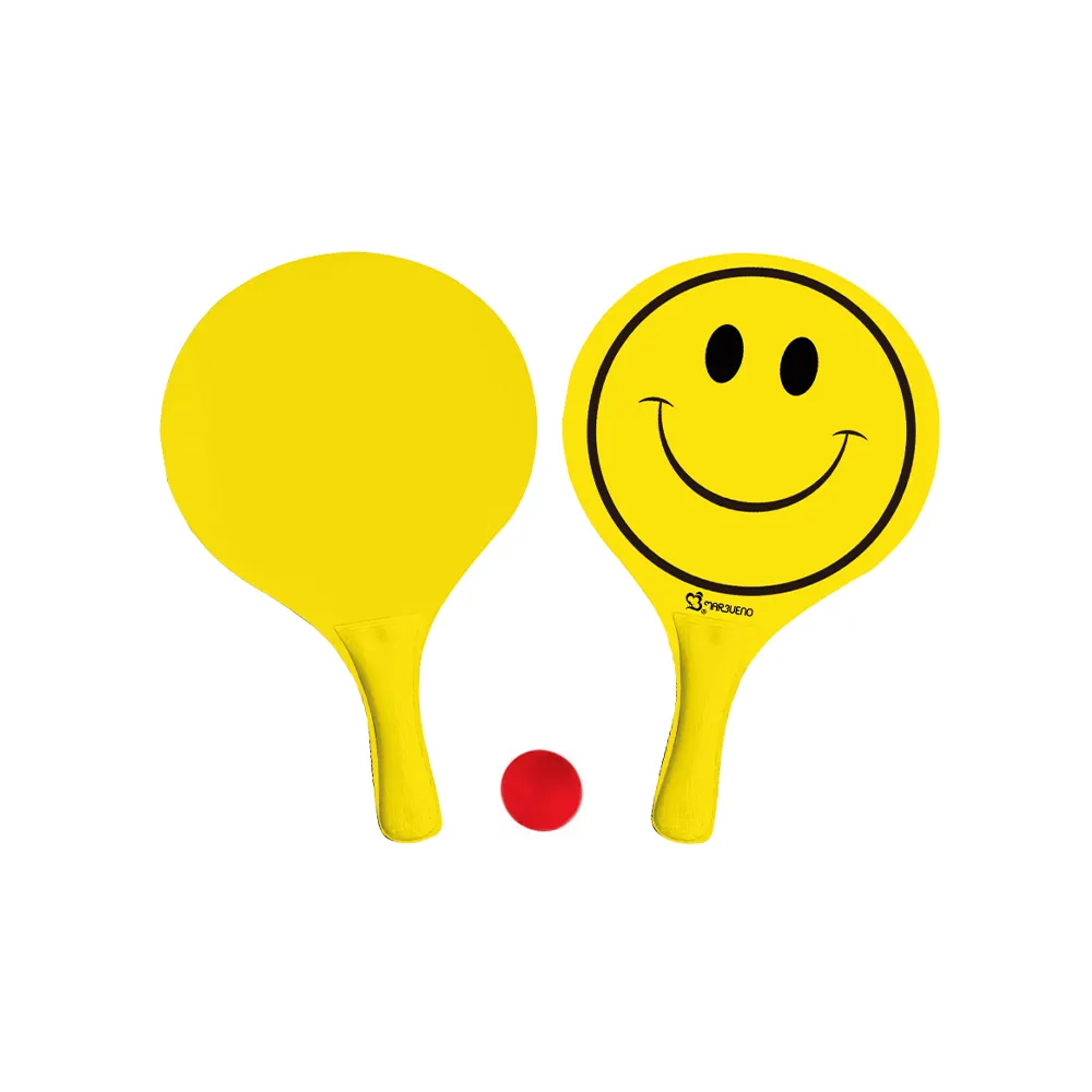 Marbueno Conjunto Palas Madera Cara Sonriente para piscina y playa MARBUENO SUMMER 10199