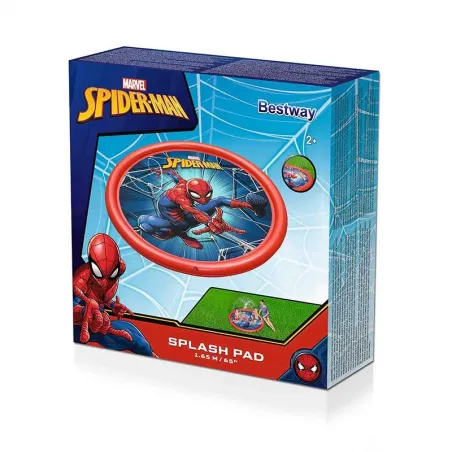 Children's Inflatable Spiderman Pool 165 cm with Sprinkler