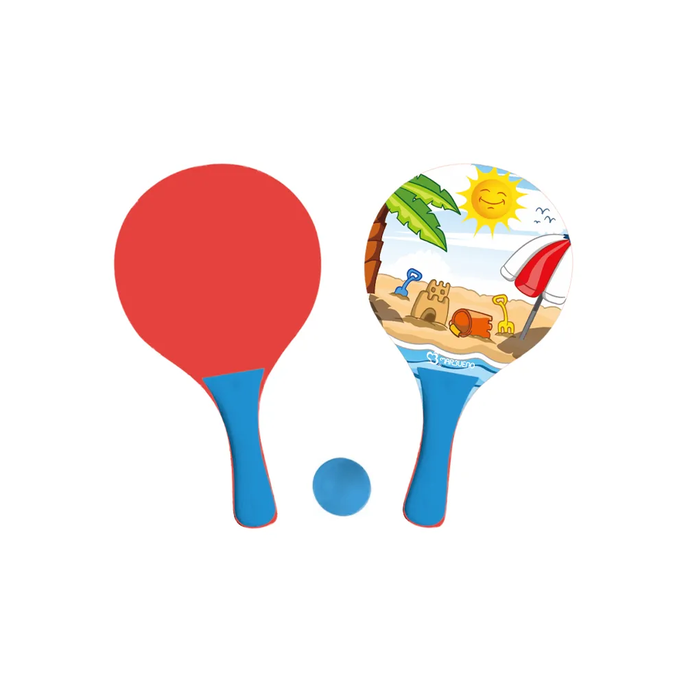 Marbueno Conjunto Palas Madera Castillo Arena 33x19x0,5 cm Jardín, Piscina y Playa MARBUENO SUMMER 10200