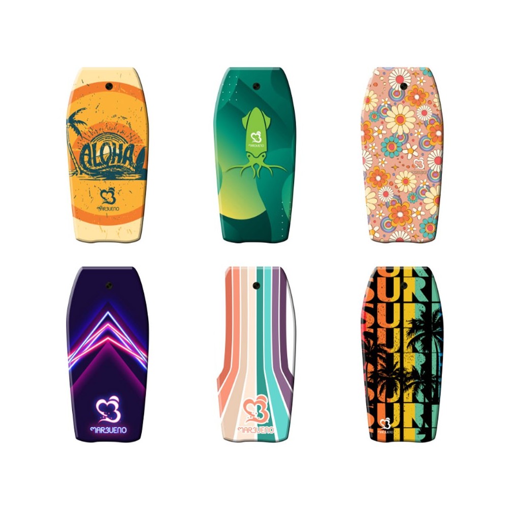 Tabla de Surf EPS Color Surtido 84 cm Retractil para Piscina y Playa MARBUENO SUMMER 10071