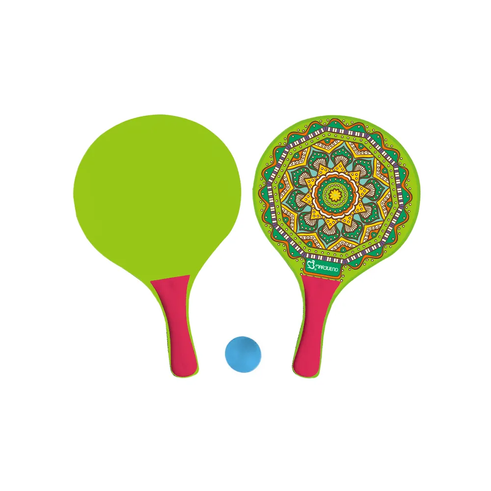 Marbueno Conjunto Palas Madera Mandala 38x24x0,6 cm Jardin, Piscina y Playa MARBUENO SUMMER 10202 Marbueno Conjunto Palas Madera Mandala 38x24x0,6 cm Jardin, Piscina y Playa MARBUENO SUMMER 10202