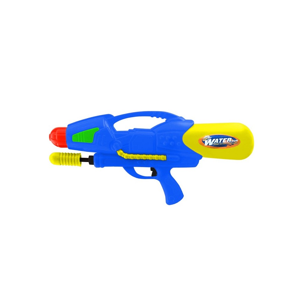 Marbueno Pistola de Agua de Plástico Presión de Aire Color Surtido 50x24,5 cm Jardín, Playa y Piscina MARBUENO SUMMER 10135