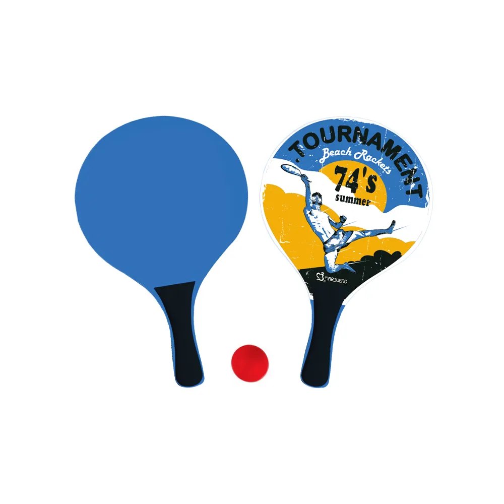 Marbueno Conjunto Palas Madera Tournament Summer 38x24x0,6 cm Jardin, Piscina y Playa MARBUENO SUMMER 10205 Marbueno Conjunto Palas Madera Tournament Summer 38x24x0,6 cm Jardin, Piscina y Playa MARBUENO SUMMER 10205