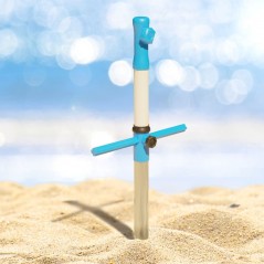 Marbueno Pincho Topo por Succion Plastico Azul 79x16x8 cm Piscina y Playa MARBUENO SUMMER 10144