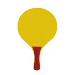 Disfruta del Verano con Marbueno Conjunto Palas Madera Beach Ball 38x24x0,6 cm MARBUENO SUMMER 10207