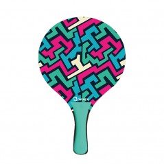 Marbueno Conjunto Palas Madera Mosaico 38x24x0,6 cm Jardin, Piscina y Playa MARBUENO SUMMER 10177