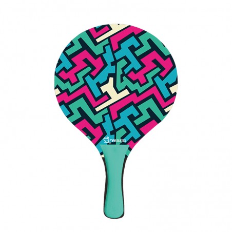 Marbueno Conjunto Palas Madera Mosaico 38x24x0,6 cm Jardin, Piscina y Playa MARBUENO SUMMER 10177