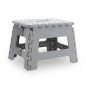 Marbueno Taburete Plegable Escalón de Plástico 31,5x25x22 cm Cocina, Baño 10533