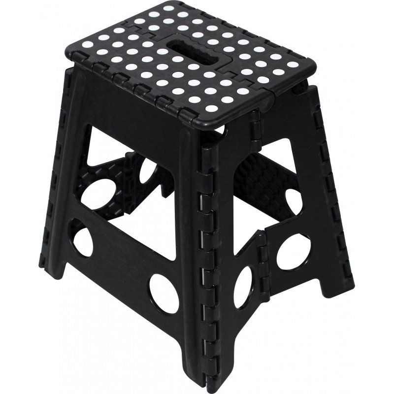 Marbueno Taburete Plegable Escalón de Plástico 39x31,5x39 cm Cocina y Baño 10535