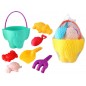 Bucket set with accessories 23x15 cm beach