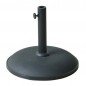 Marbueno Base Sombrilla Redonda Cemento 41,5x35 cm 15KG Negro Jardin, Piscina y Terraza 10447