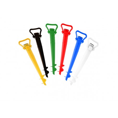 Marbueno Pincho Parasol Plástico Color Surtido 44 cm Jardín, Playa y Piscina MARBUENO SUMMER 10100