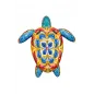 Inflatable Mediterranean turtle figure 183x173 cm