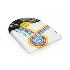 Inflatable Disco Mattress 196x145 cm Beach and Camping