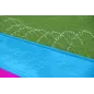 Divertida pista deslizante con animales Bestway para el verano