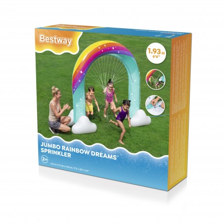 Bestway Inflatable Rainbow Sprinkler for Garden