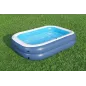 Bestway Piscina Hinchable Rectangular con Toldo 254x178x140 cm Bestway 54449