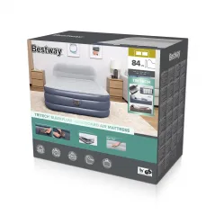 Bestway Double Inflatable Bed with Motor for Camping and Home