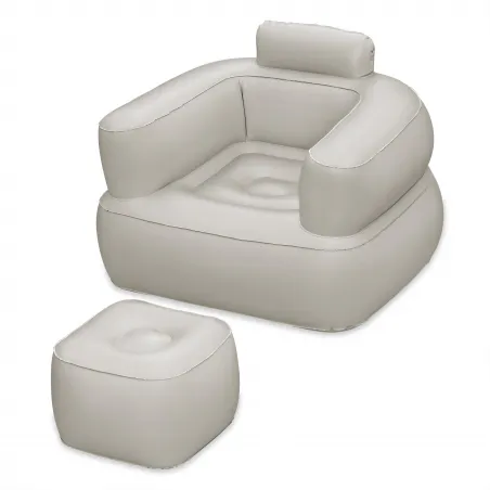 Sillón Hinchable con Reposapies Color Surtido Bestway 75137