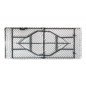 Marbueno Mesa Plegable Resina Acero 6-8 personas 180X74X74 cm Catering 10528