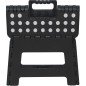 Marbueno Taburete Plegable Escalón de Plástico 33x26x27 cm Cocina, Baño 10534