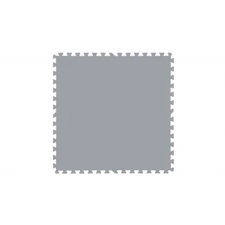Bestway Suelo Piscina Foam Gris 9 Piezas 78x78 cm Jardin 58636