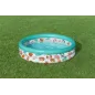 Inflatable children's pool 3 rings coral 102x25 cm