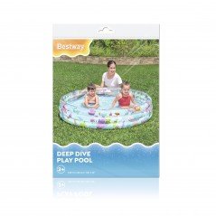 Bestway Piscina Hinchable Vida Marina 152x30 cm +2 Años Jardin 51004