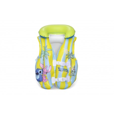 Bestway Hinchable Chaleco Disney Stitch 51x46 cm +3-6 Años Playa y Piscina 9104R