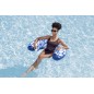 Noodle inflatable chair for beach and pool