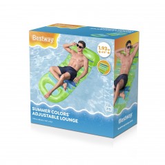 Bestway Sillón Hinchable Respaldo Ajustable 193x80 cm Playa y Piscina Bestway 43962
