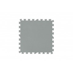 Bestway Suelo para Piscina Foam Gris 9 pzs 50x50 cm Jardin Bestway 58639