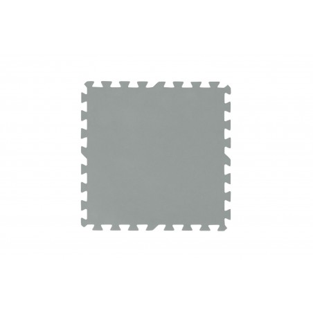 Bestway Suelo para Piscina Foam Gris 9 pzs 50x50 cm Jardin Bestway 58639