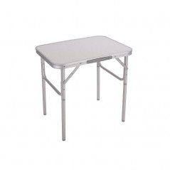 Mesa Plegable Blanca de Aluminio 60X45X25/60 cm MARBUENO SUMMER 10012B