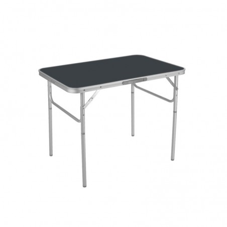 Mesa Plegable de Aluminio Gris 90X60X39/70 cm MARBUENO SUMMER 10014G