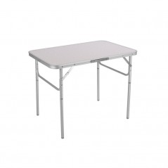 Mesa Plegable Blanca de Aluminio 90x60 cm para Camping y Playa MARBUENO SUMMER 10014B