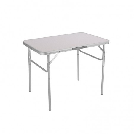 Mesa Plegable Blanca de Aluminio 90x60 cm para Camping y Playa MARBUENO SUMMER 10014B