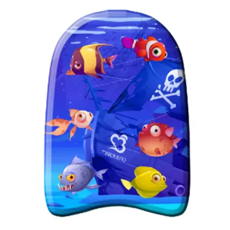 Marbueno Tabla Natación Estampada Infantil Diseño Peces Grandes 45 cm Retráctil Playa y Piscina MARBUENO SUMMER 10069PGRA