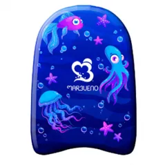 Marbueno Tabla Natacion Estampada Infantil Diseño Pulpo 45 cm Retractil Playa y Piscina MARBUENO SUMMER 10069PULP