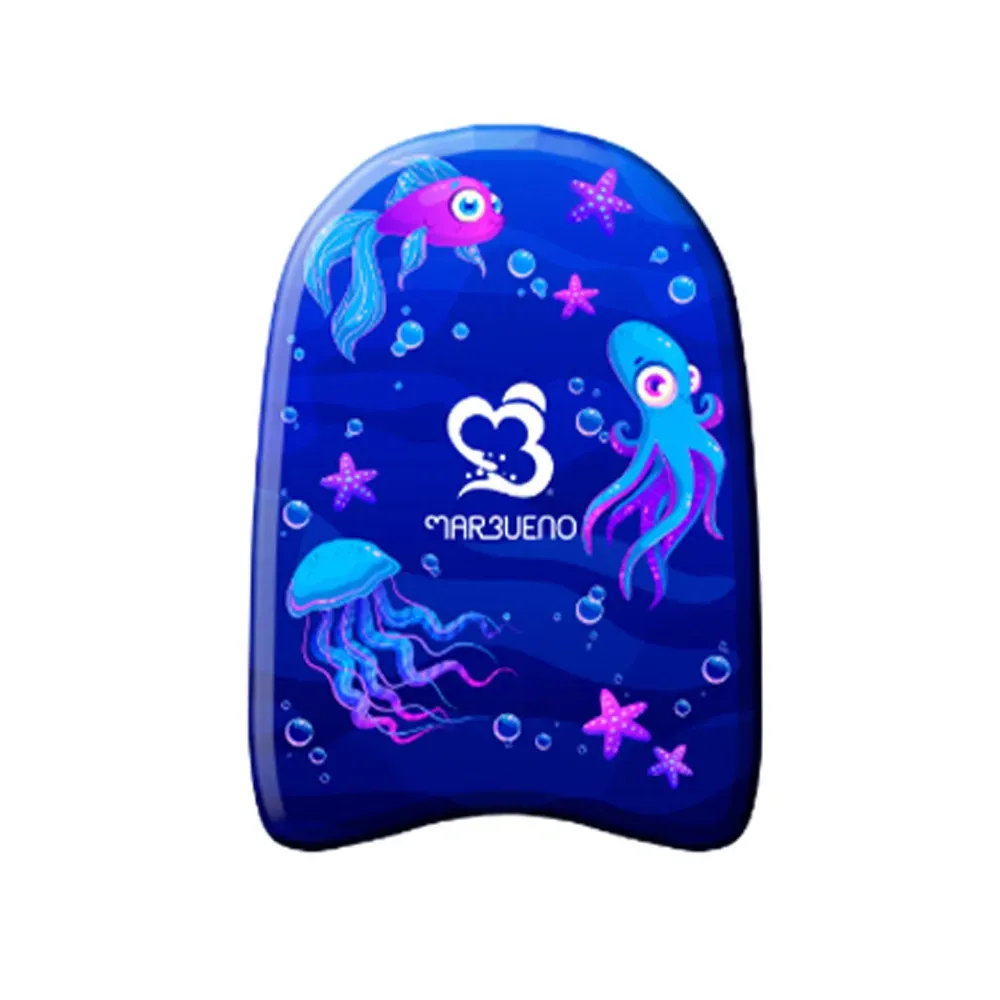 Marbueno Tabla Natacion Estampada Infantil Diseño Pulpo 45 cm Retractil Playa y Piscina MARBUENO SUMMER 10069PULP