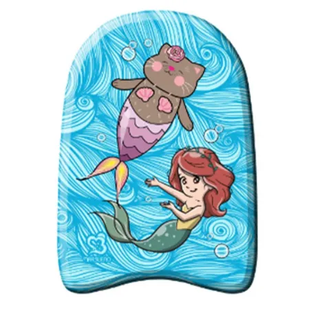 Marbueno Tabla Natacion Estampada Infantil Diseño Sirena 45 cm Retractil Playa y Piscina MARBUENO SUMMER 10069SIRE