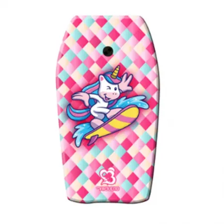 Marbueno Tabla de Surf EPS Diseño Unicornio 68 cm Retráctil para Playa