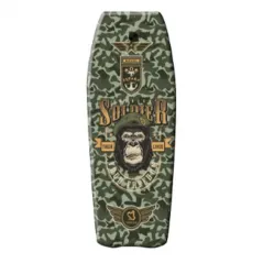 Marbueno Tabla de Surf EPS Diseño Mono 104 cm Retráctil