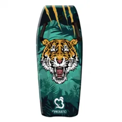 Marbueno Tabla de Surf EPS Con Asas Diseño Tigre 94 cm