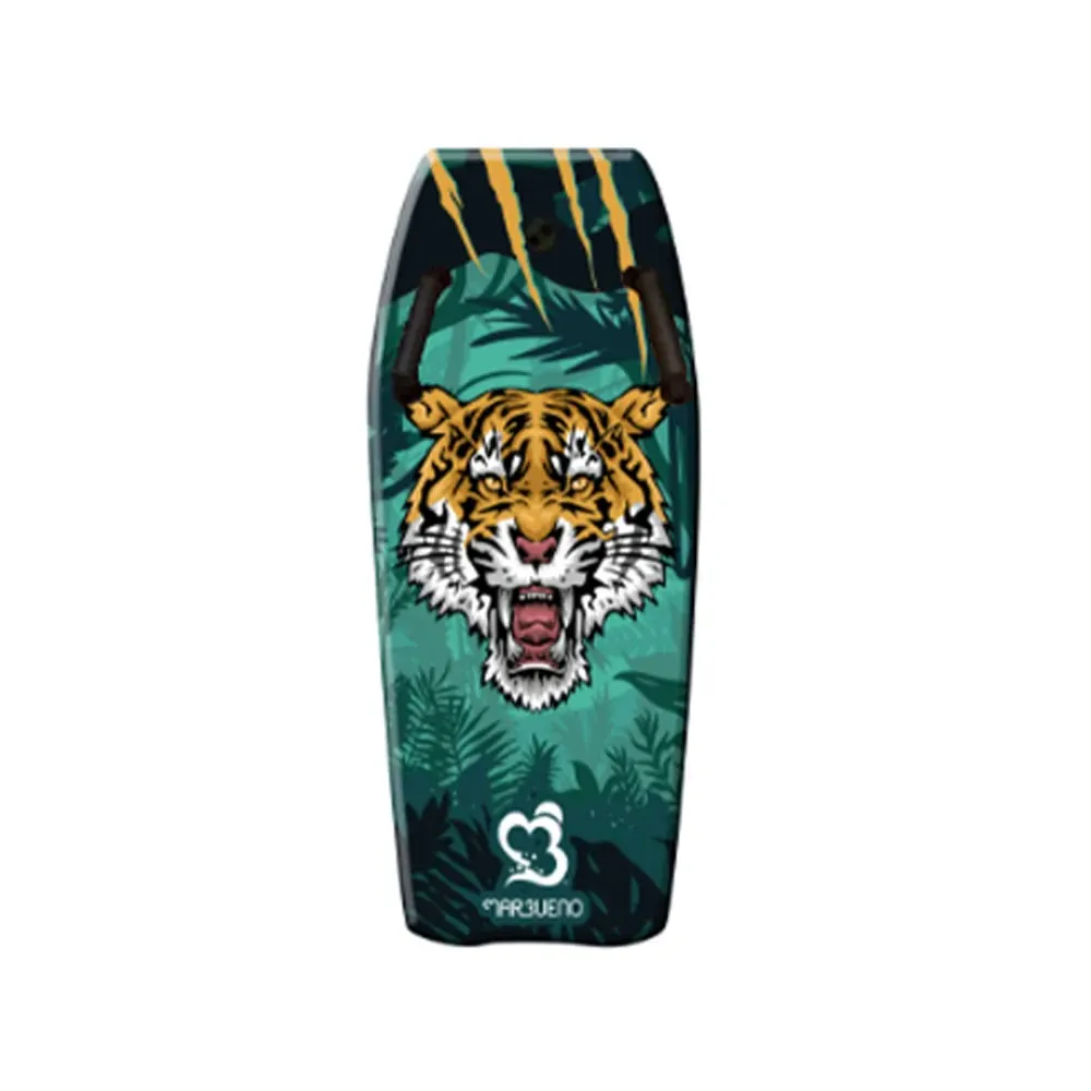 Marbueno Tabla de Surf EPS Con Asas Diseño Tigre 94 cm Marbueno Tabla de Surf EPS Con Asas Diseño Tigre 94 cm