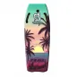 Marbueno tabla de surf EPS con asas diseño palmeras 104 cm