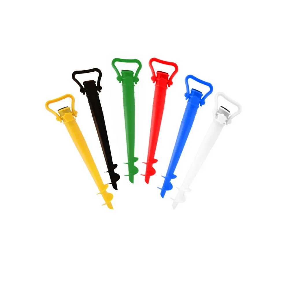 Marbueno Pincho Parasol Plástico Color Blanco 44 cm Jardín, Piscina y Playa MARBUENO SUMMER 10100B